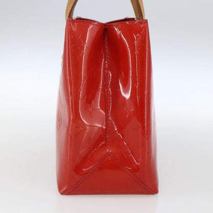 Louis Vuitton Reade Handbag Monogram Vernis, Red, Patent Leather, Handbag