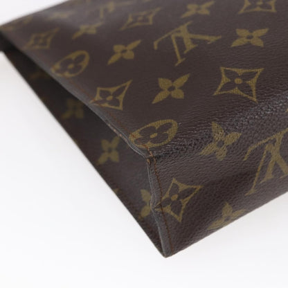 Louis Vuitton Toiletry Pouch Monogram Canvas, BROWN, CANVAS, Clutche & pouche