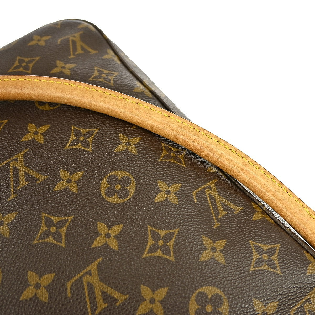 Louis Vuitton Looping Handbag Monogram Canvas, BROWN, CANVAS, Shoulder bag