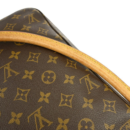 Louis Vuitton Looping Handbag Monogram Canvas, BROWN, CANVAS, Shoulder bag
