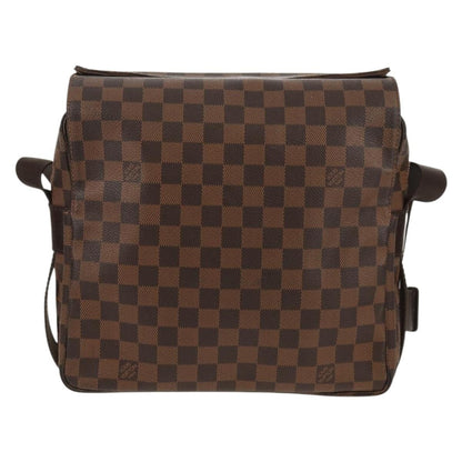 Louis Vuitton Naviglio Handbag Damier, BROWN, CANVAS, Shoulder bag