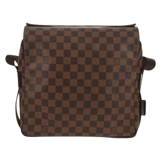 Louis Vuitton Naviglio Handbag Damier, BROWN, CANVAS, Shoulder bag