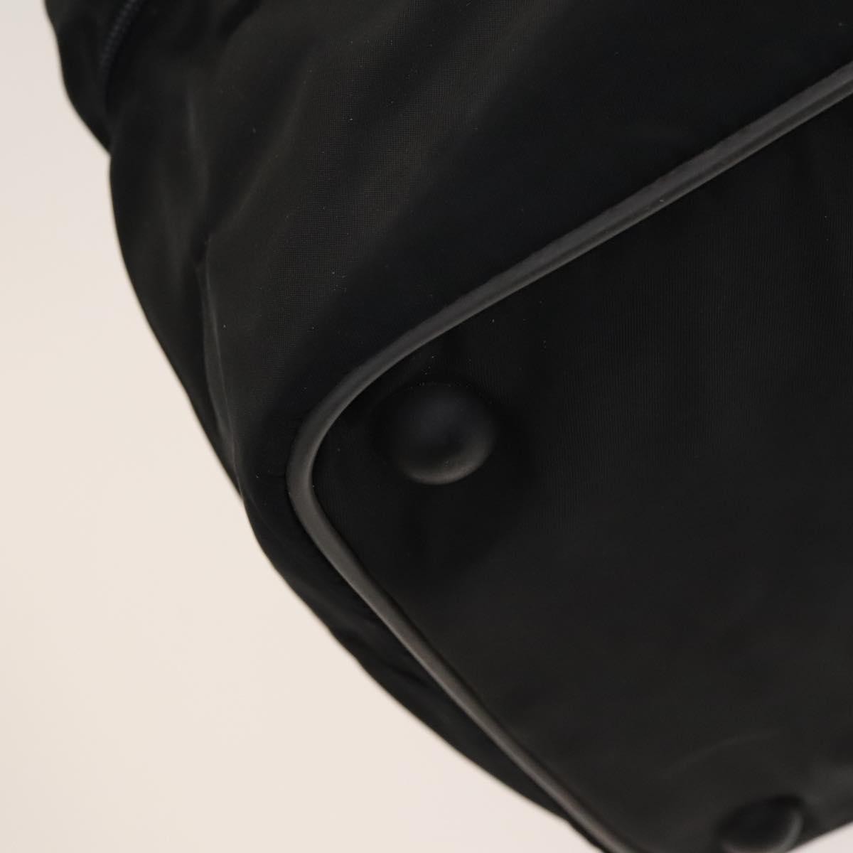 Prada Vintage Boston Bag Nylon, BLACK, NYLON, Travel bag