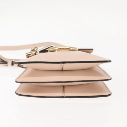 Chloe Faye Bracelet Crossbody Bag Leather and Suede, PINK, SUEDE, Crossbody bag