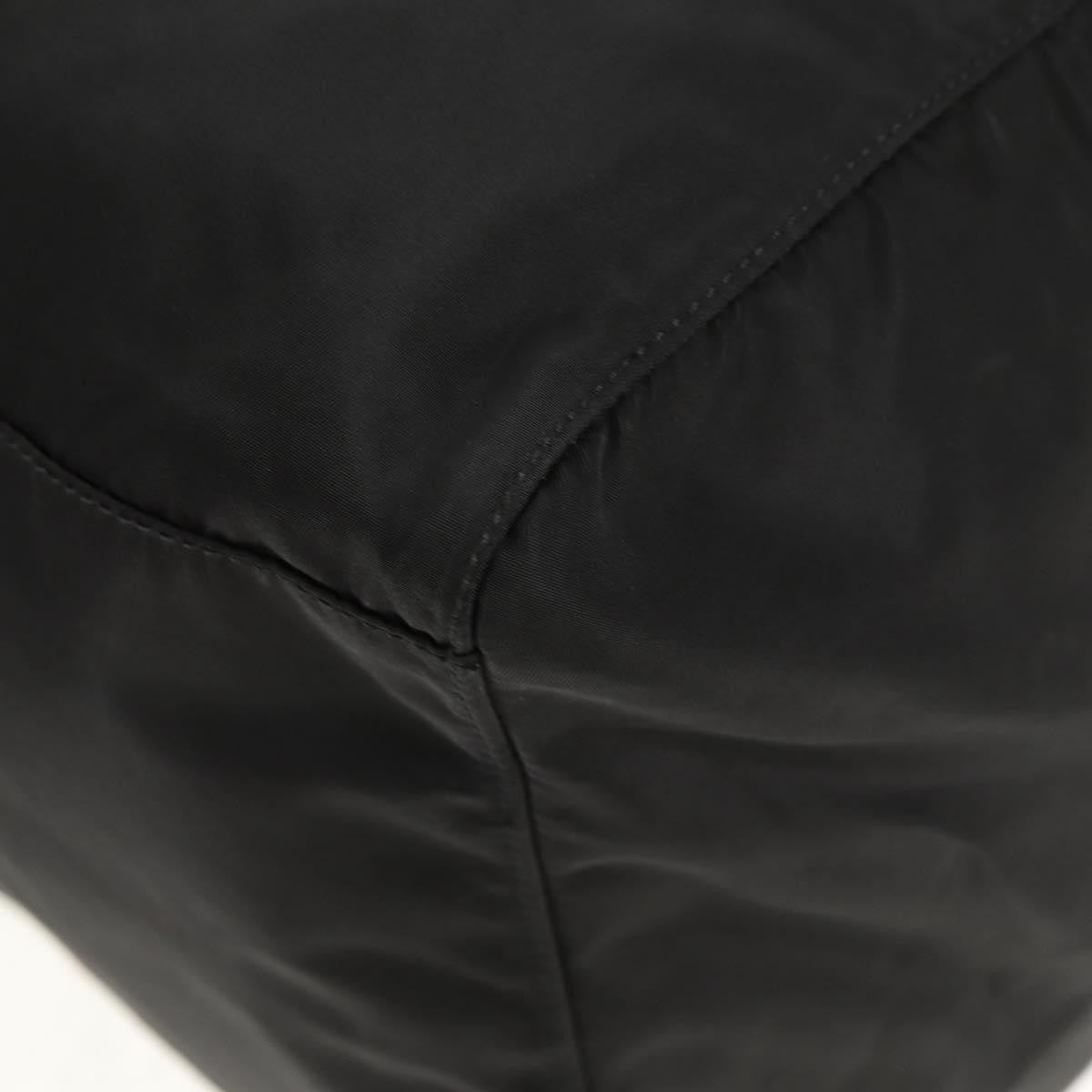 Prada Vintage Boston Bag Nylon, BLACK, NYLON, Travel bag
