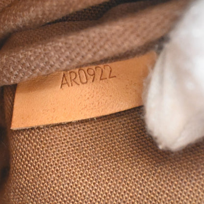 Louis Vuitton Saumur Handbag Monogram Canvas, BROWN, CANVAS, Shoulder bag