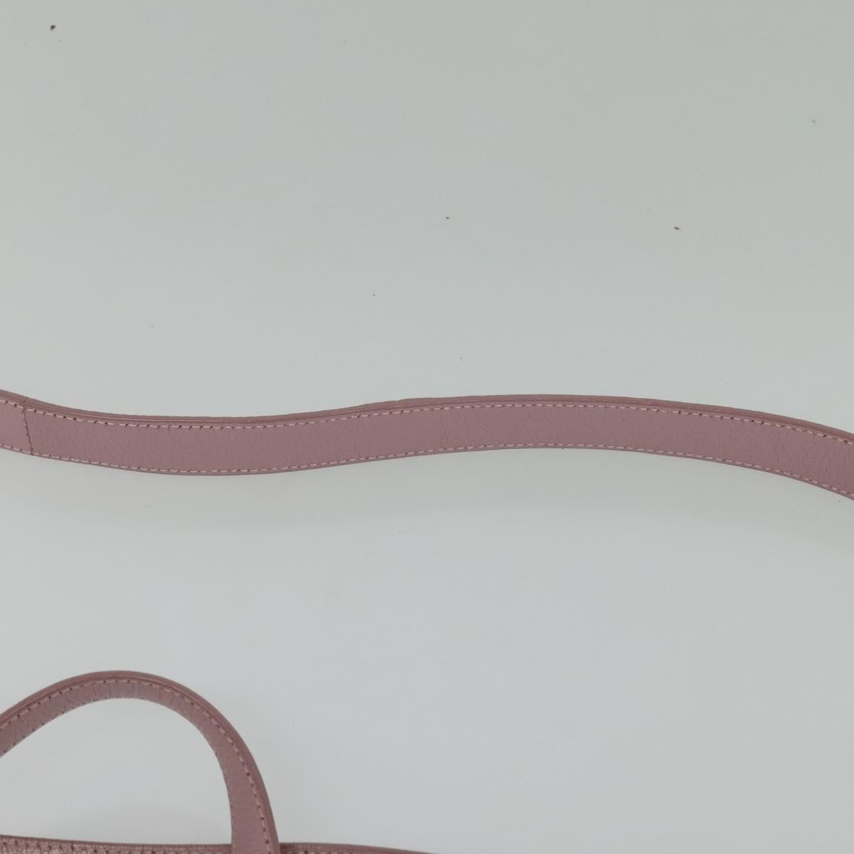 Salvatore Ferragamo Gancini Tote Leather, PINK, LEATHER, Tote bag