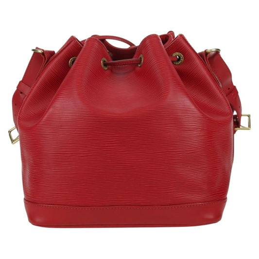 Louis Vuitton Petit Noe Handbag Epi Leather, Red, Leather, Shoulder Bag