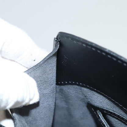 Louis Vuitton Cluny Shoulder Bag Epi Leather, BLACK, LEATHER, Shoulder bag