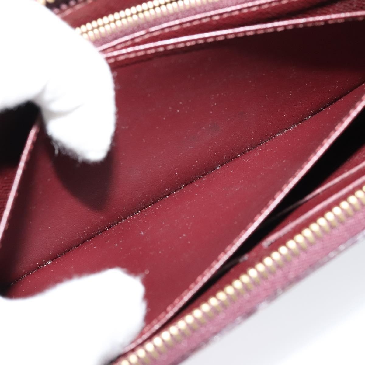 Louis Vuitton Zippy Wallet NM Damier Piet, RED, CANVAS, Wallets