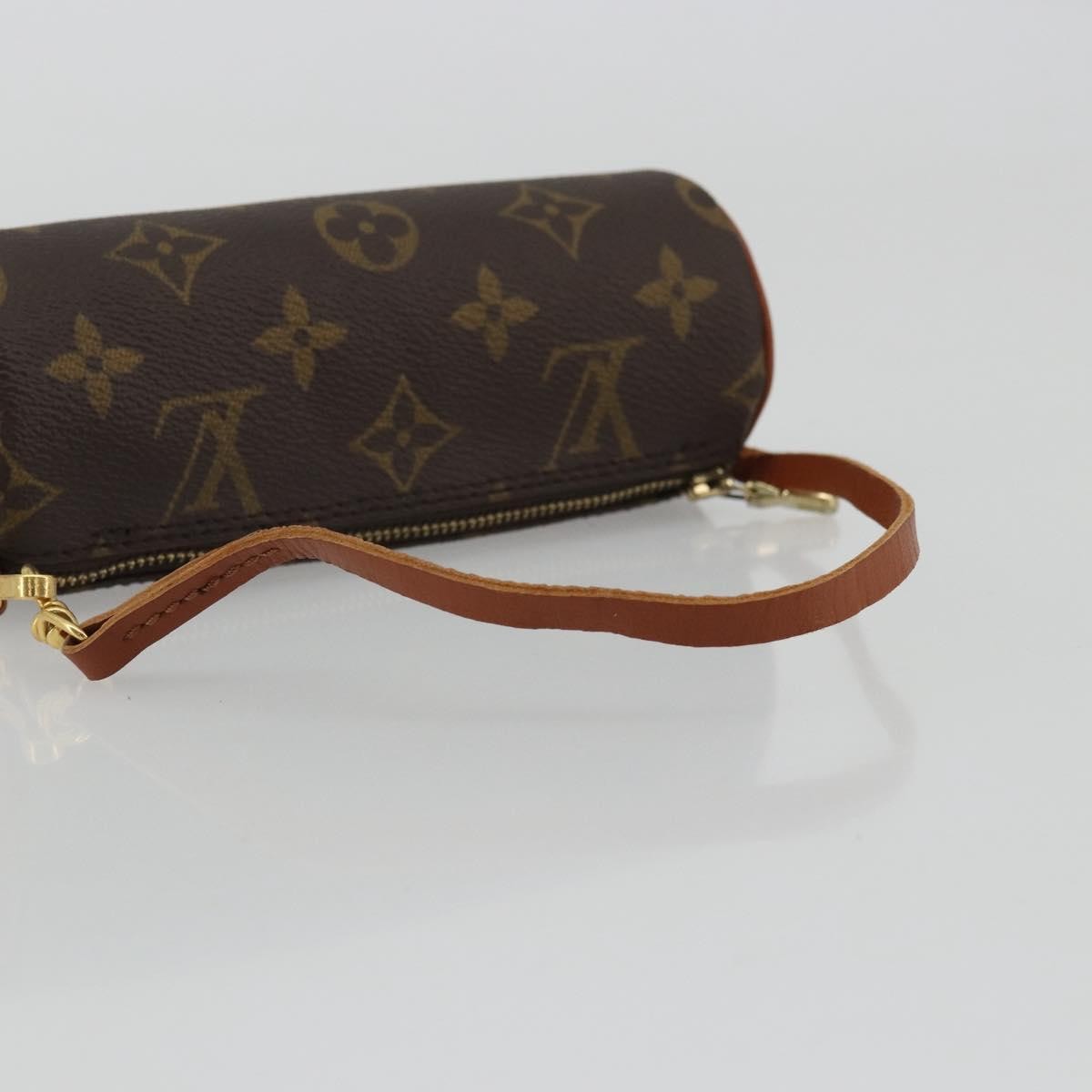 Louis Vuitton Papillon Pochette Monogram Canvas, Brown, Canvas, Clutch