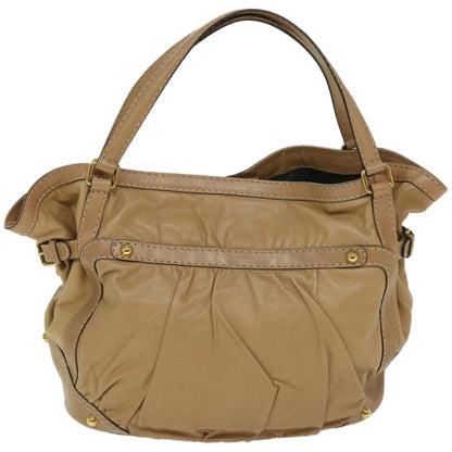 Gucci Vintage Horsebit Shoulder bag Leather, BEIGE, LEATHER, Shoulder bag