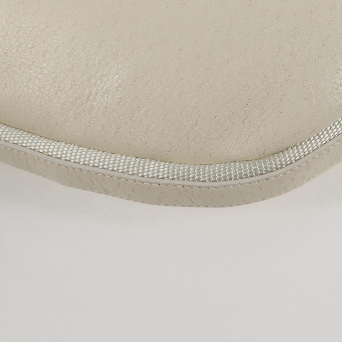 Salvatore Ferragamo Gancini Hobo Leather, BEIGE, LEATHER, Handbag