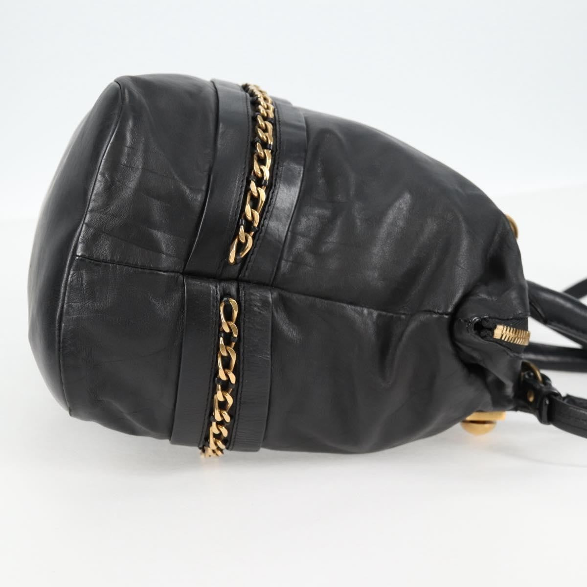 Chloe Vintage Tote bag Leather, BLACK, LEATHER, Tote bag