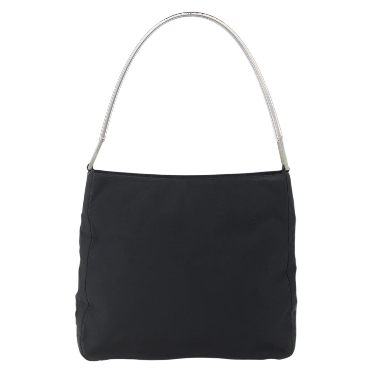 Prada Vintage Shoulder Bag Tessuto, BLACK, NYLON, Shoulder bag