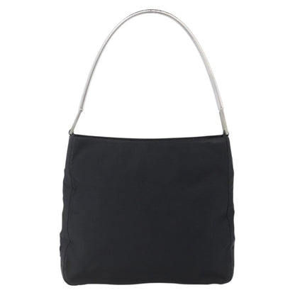 Prada Vintage Shoulder Bag Tessuto, BLACK, NYLON, Shoulder bag
