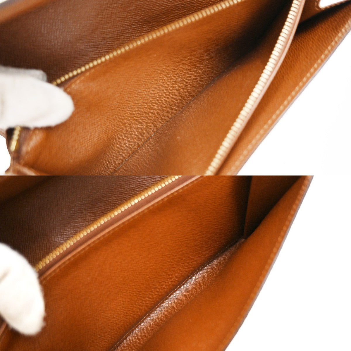 Louis Vuitton Vintage Sarah Wallet Monogram Canvas, BROWN, LEATHER, Wallets