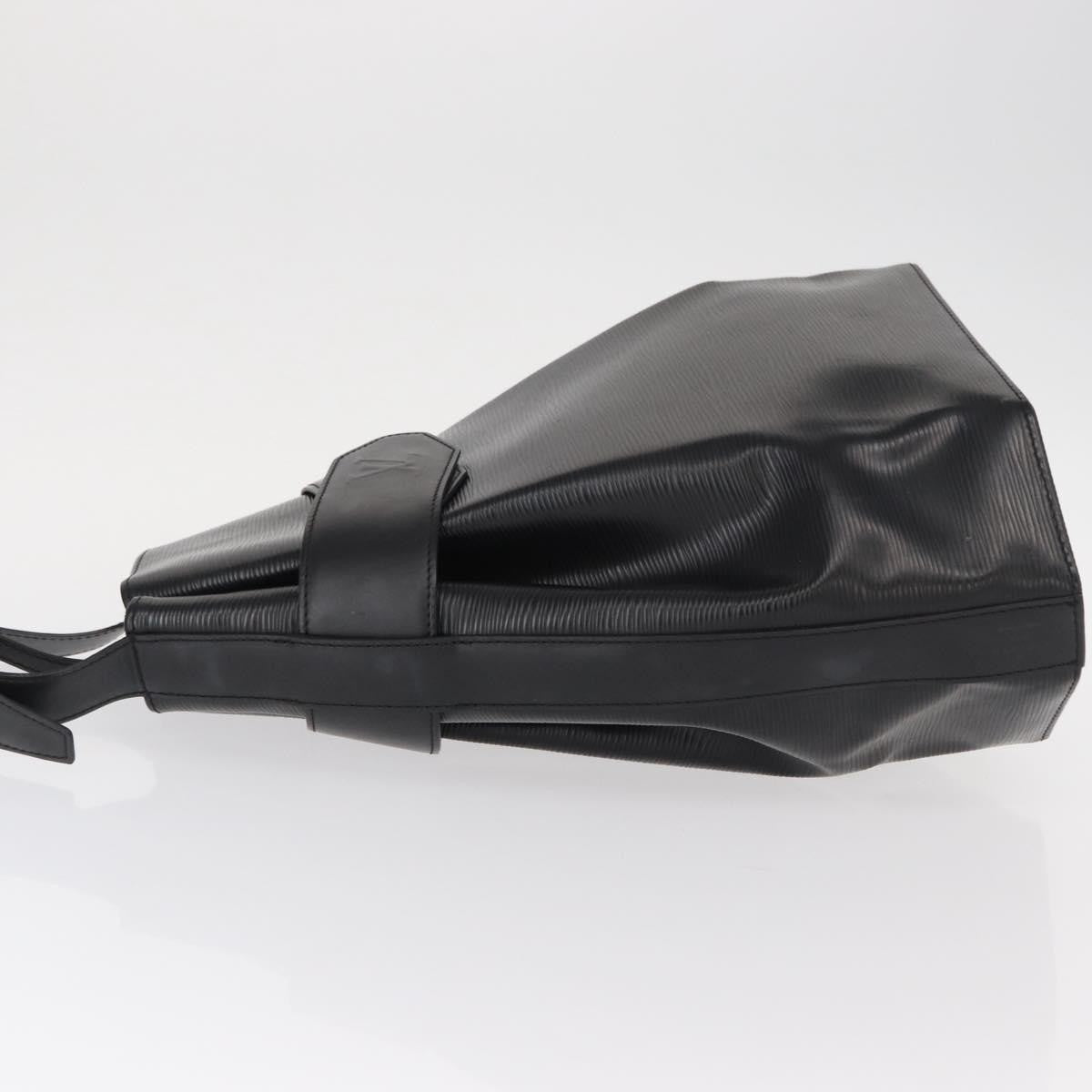 Louis Vuitton Vintage Sac d'Epaule Handbag Epi Leather, BLACK, LEATHER, Shoulder bag