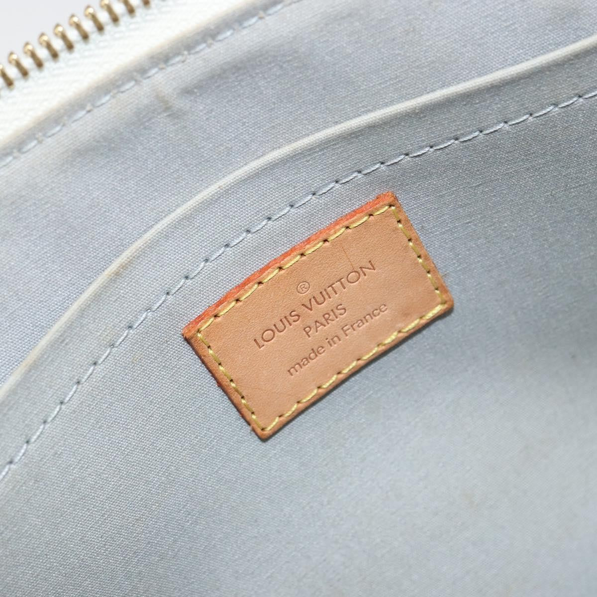 Louis Vuitton Rosewood Avenue Handbag Monogram Vernis, BEIGE, PATENT_LEATHER, Handbag