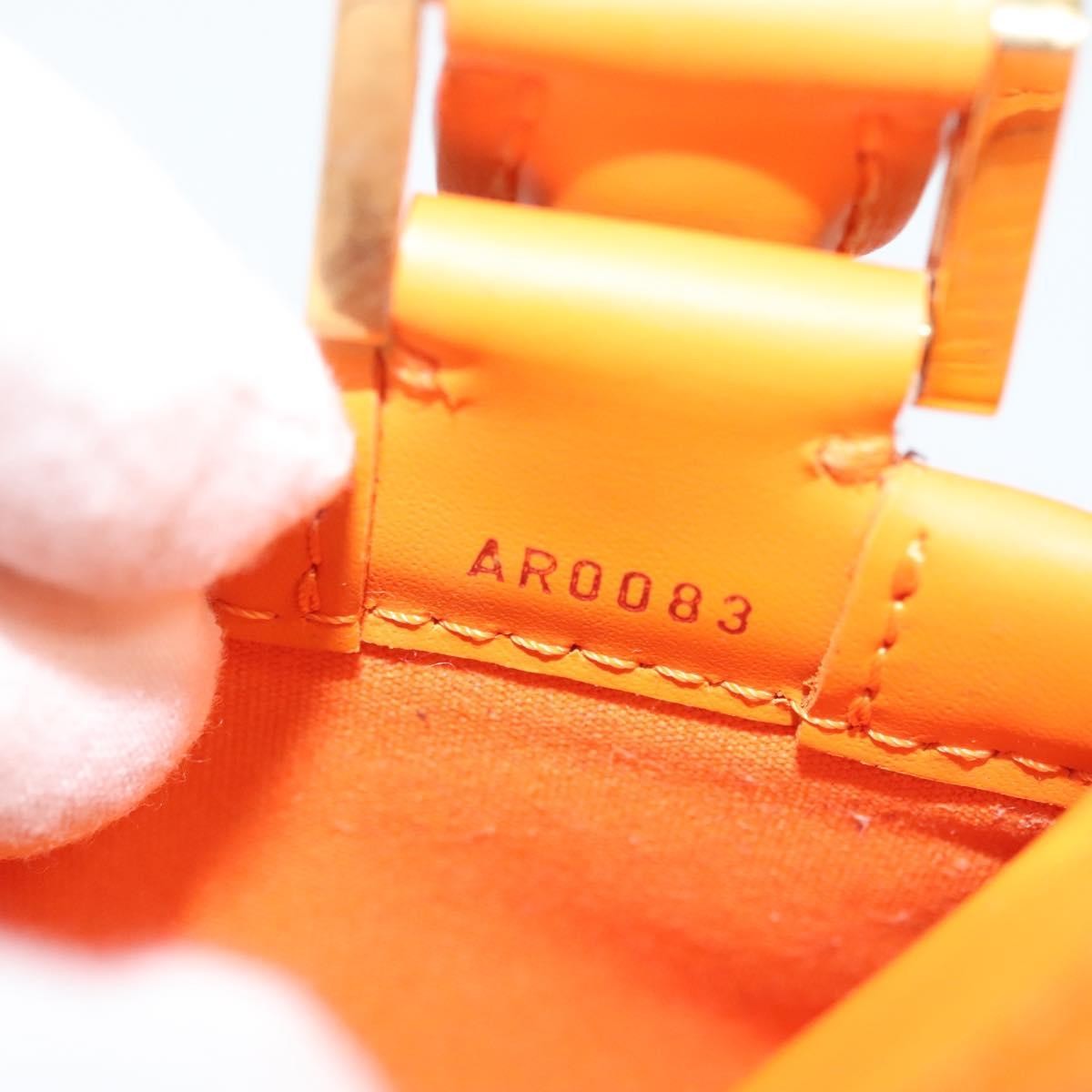 Louis Vuitton Danura Handbag Epi, ORANGE, LEATHER, Handbag