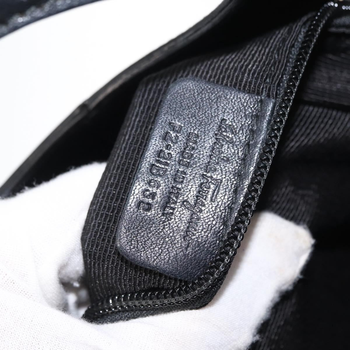 Salvatore Ferragamo Vala tote Nylon, BLACK, NYLON, Tote bag