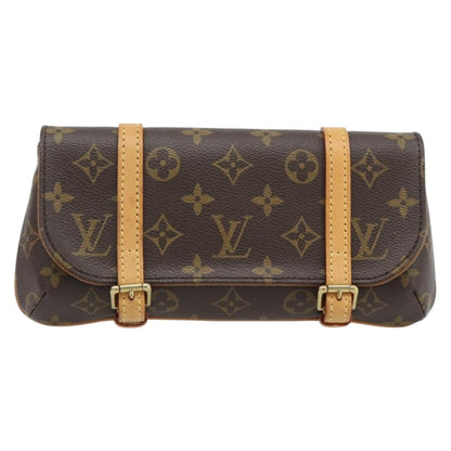 Louis Vuitton Marelle Waist Bag Monogram Canvas, Brown, Canvas, Clutch
