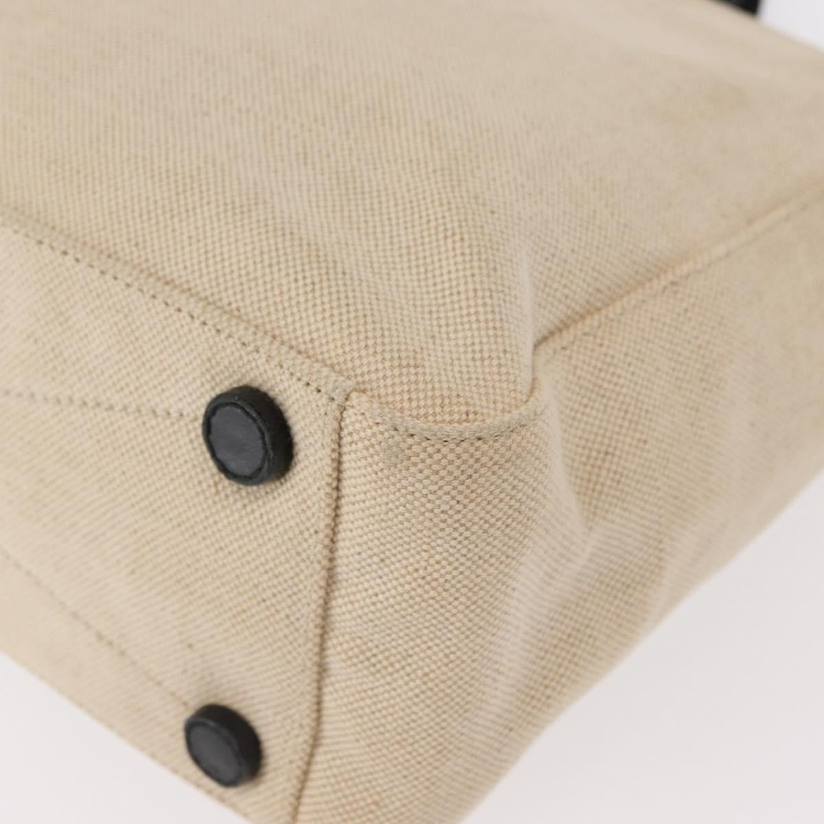 Prada Vintage Handbag Canvas, BEIGE, CANVAS, Handbag