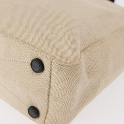 Prada Vintage Handbag Canvas, BEIGE, CANVAS, Handbag