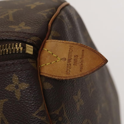 Louis Vuitton Keepall Bag Monogram Canvas, BROWN, CANVAS, Travel bag