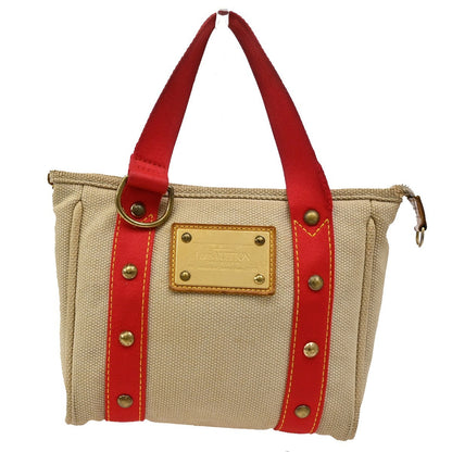 Louis Vuitton Cabas Canvas, RED, CANVAS, Tote bag