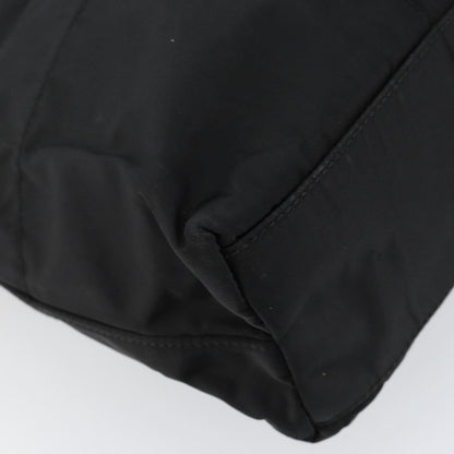Prada Vintage Zip Tote Tessuto, BLACK, NYLON, Tote bag