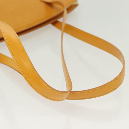 Louis Vuitton Saint Jacques Handbag Epi Leather, YELLOW, LEATHER, Handbag