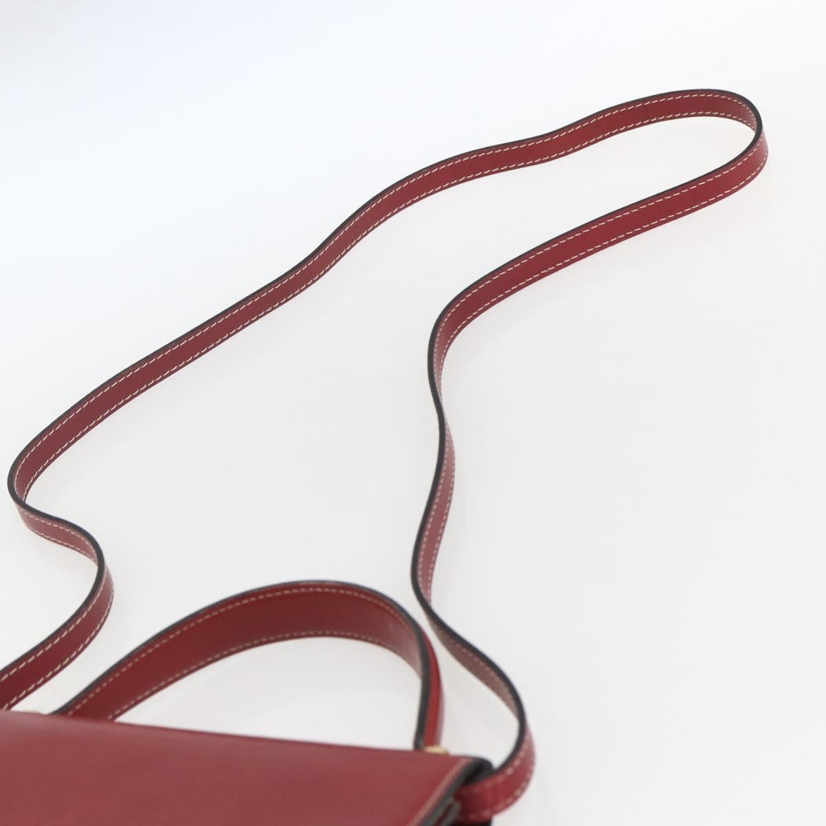 Christian Dior Vintage Handbag Leather, RED, LEATHER, Handbag