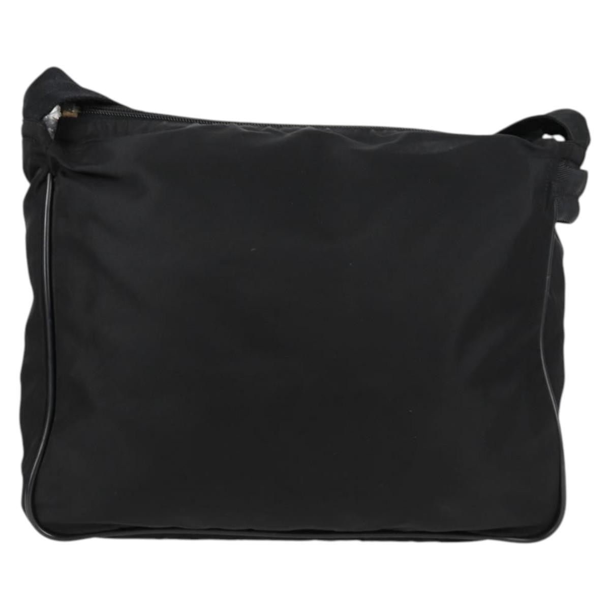 Prada Vintage Shoulder Bag Tessuto, Black, Nylon, Shoulder Bag