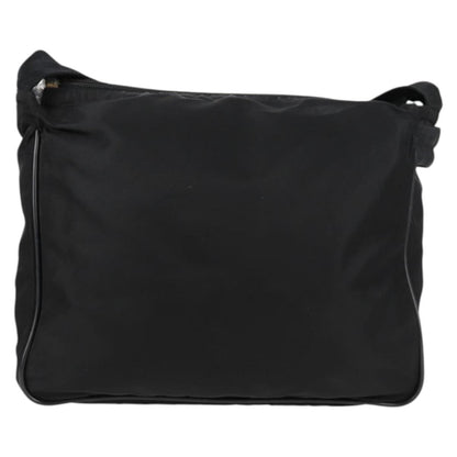 Prada Vintage Shoulder Bag Tessuto, Black, Nylon, Shoulder Bag