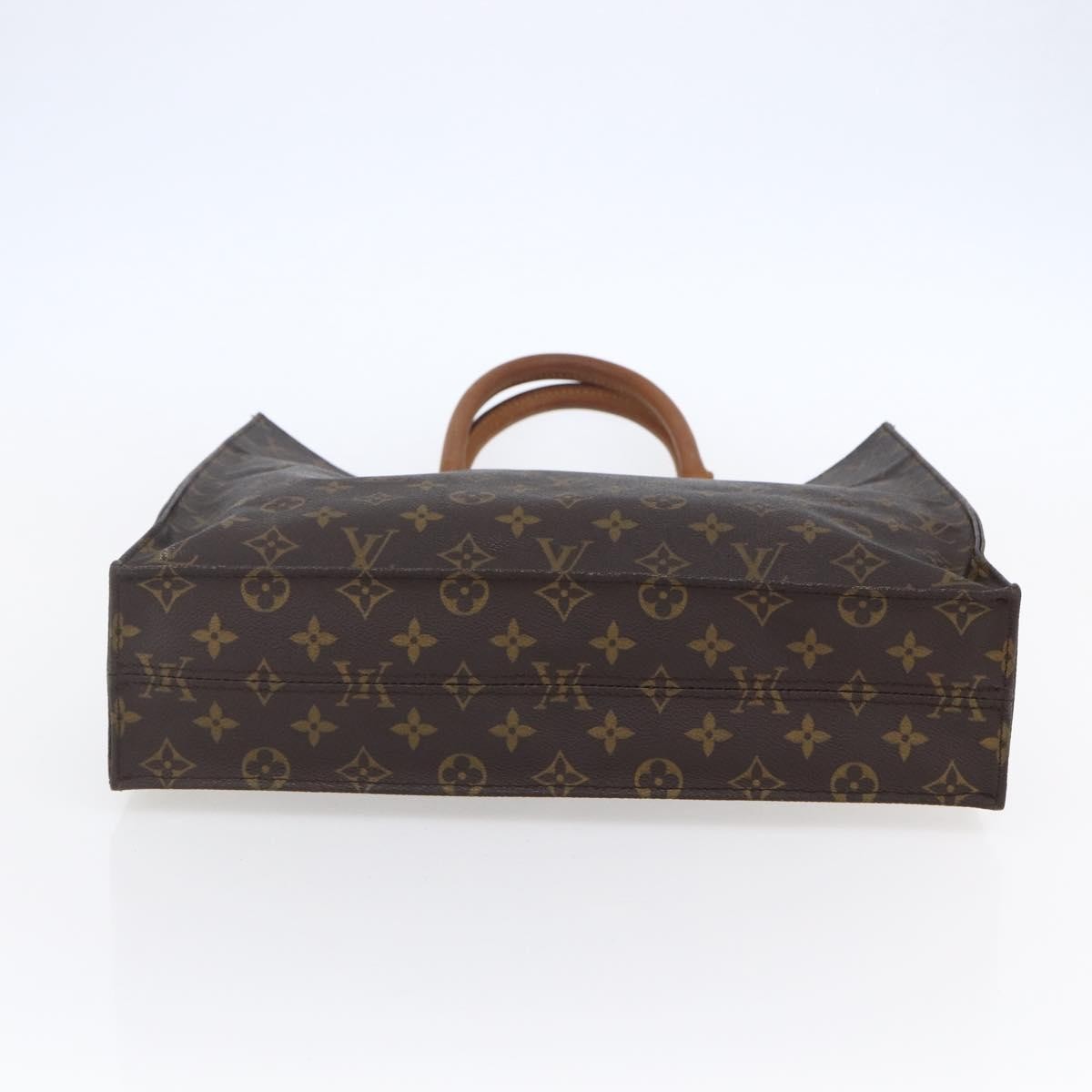 Louis Vuitton Sac Plat Bag Monogram Canvas, BROWN, CANVAS, Handbag