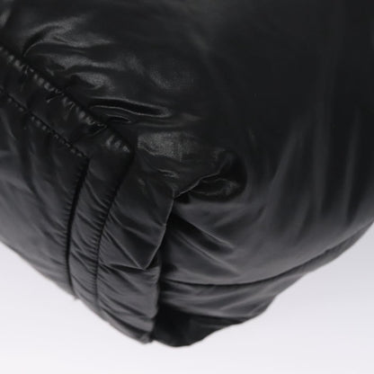 Chanel Coco Cocoon Reversible Tote Quilted Nylon, BLACK, NYLON, Tote bag