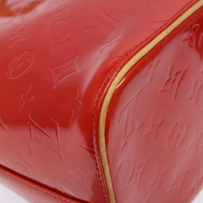 Louis Vuitton Houston Handbag Monogram Vernis, RED, PATENT_LEATHER, Handbag