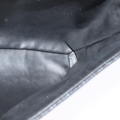 Bally Vintage Handbag Quilted Leather, BLACK, LEATHER, Handbag