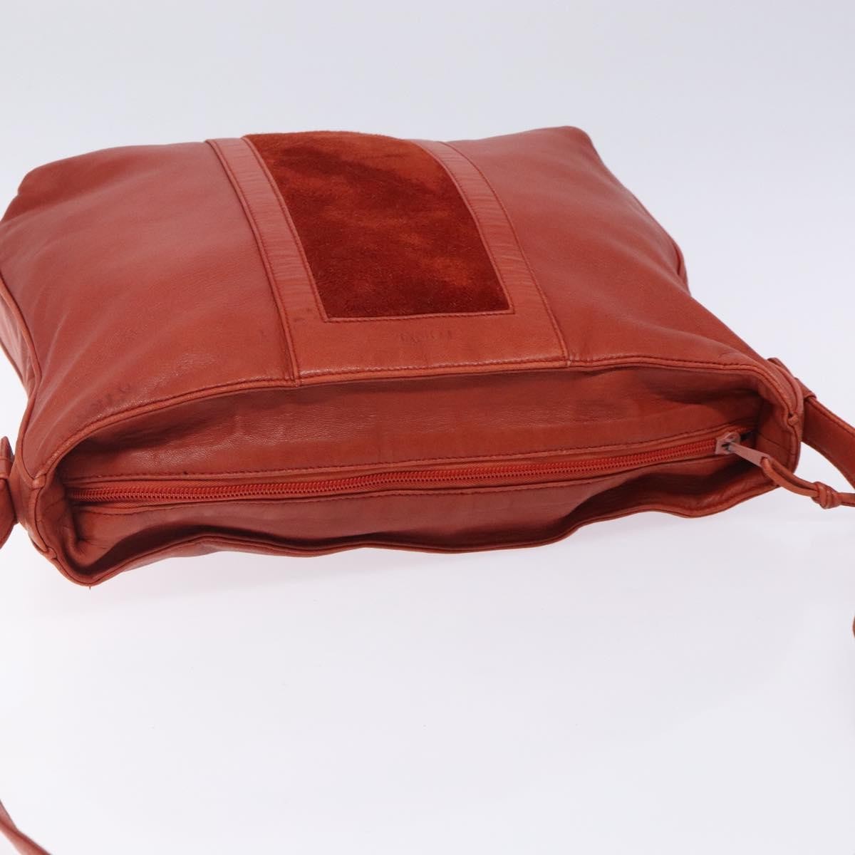Loewe Vintage Shoulder Bag Leather, RED, LEATHER, Shoulder bag