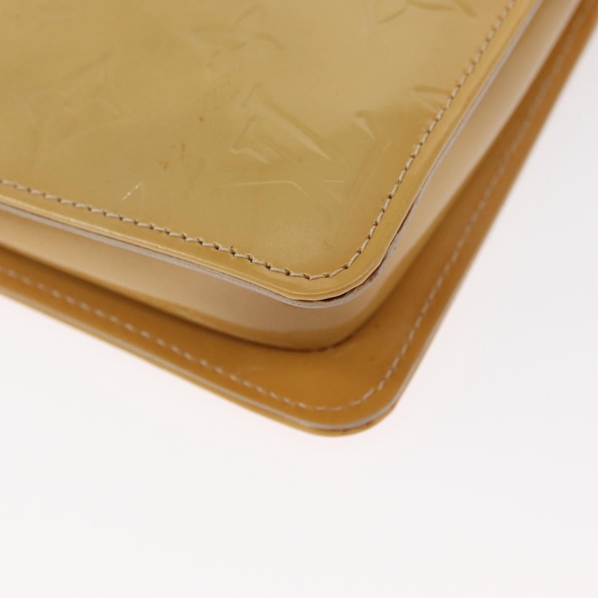 Louis Vuitton Lexington Pochette Monogram Vernis, BEIGE, PATENT_LEATHER, Clutche & pouche