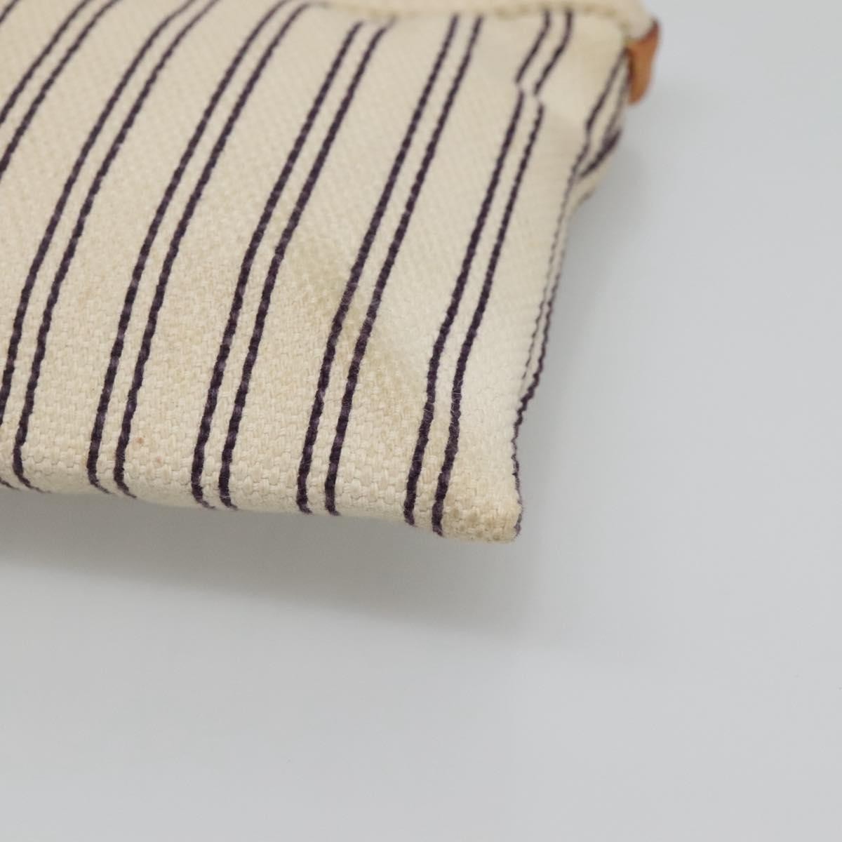 Louis Vuitton Antigua Pouch Canvas, WHITE, CANVAS, Clutche & pouche