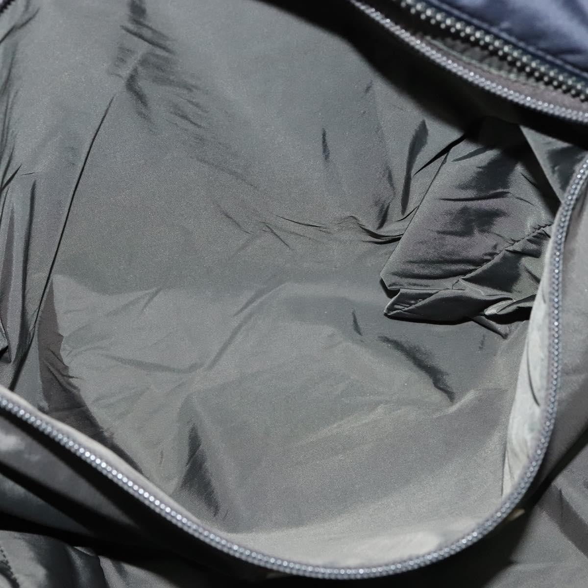 Prada Travel Boston Bag Nylon, NAVY, NYLON, Travel bag