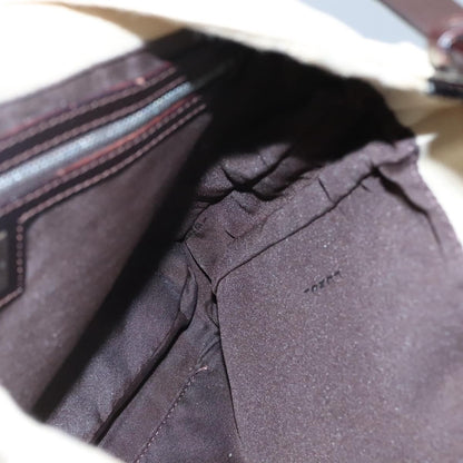 Fendi Vintage FF Belted Hobo Canvas, BEIGE, CANVAS, Shoulder bag