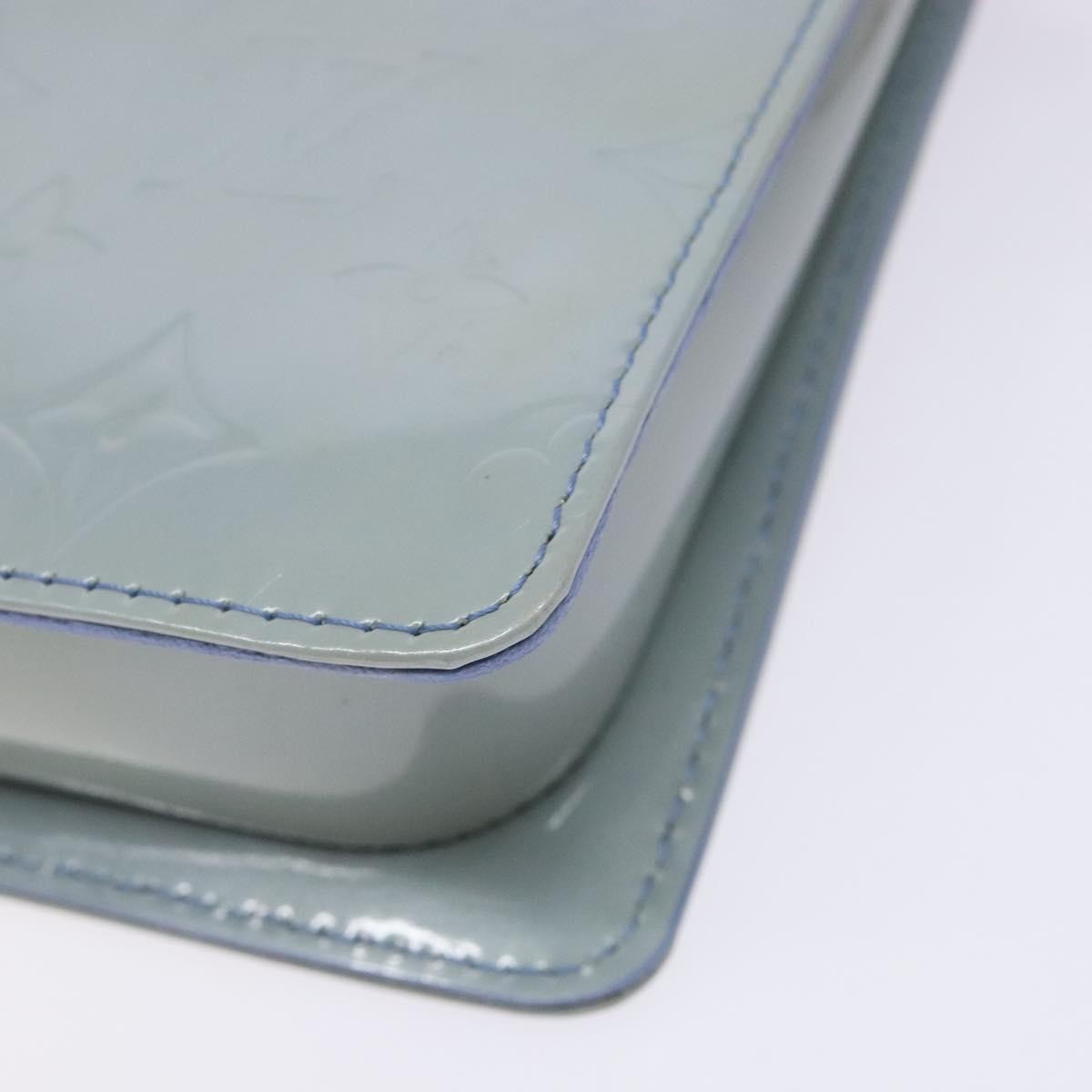 Louis Vuitton Mott Handbag Monogram Vernis, GRAY, PATENT_LEATHER, Handbag