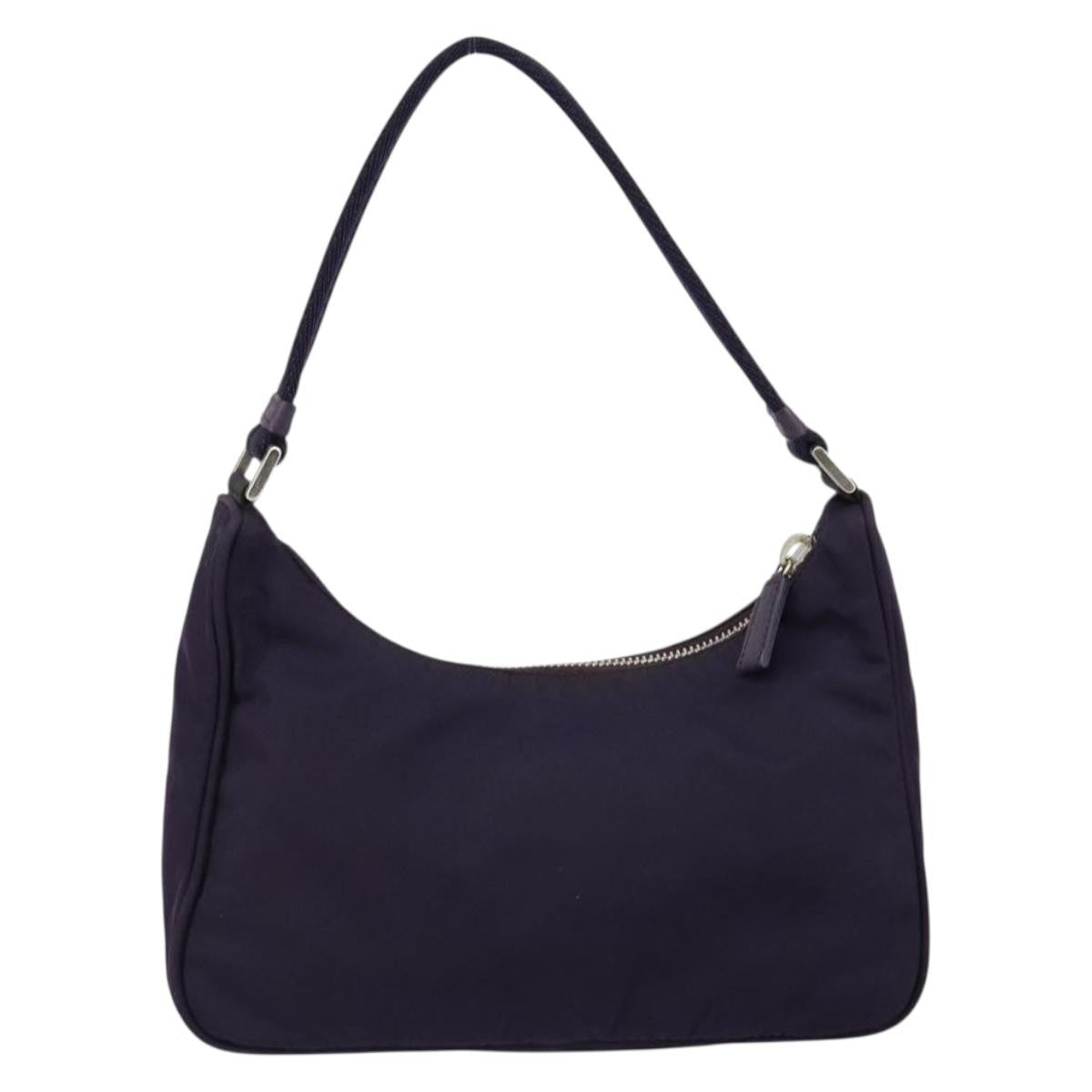 Prada Hobo Tessuto, PURPLE, NYLON, Shoulder bag