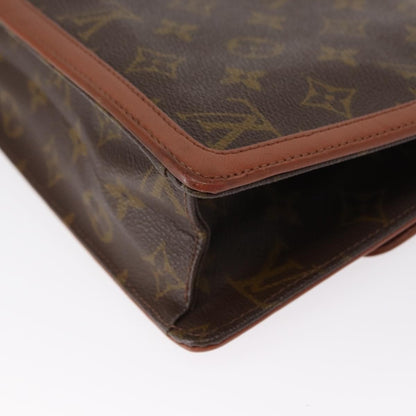 Louis Vuitton Dame Pochette Monogram Canvas, BROWN, CANVAS, Clutche & pouche