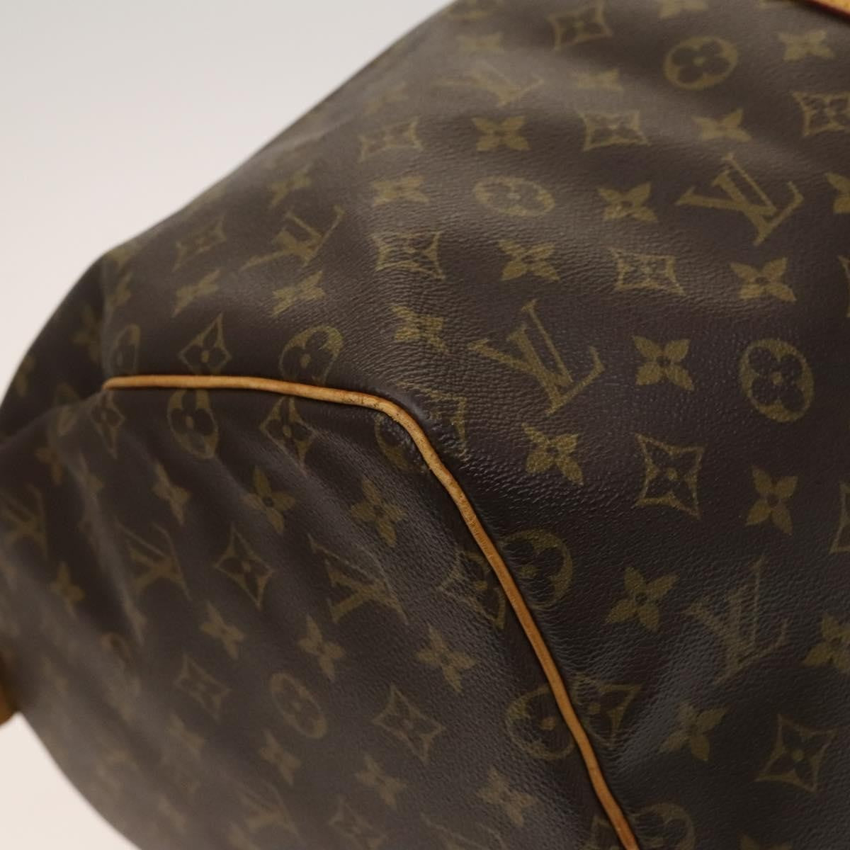 Louis Vuitton Keepall Bag Monogram Canvas, BROWN, CANVAS, Travel bag