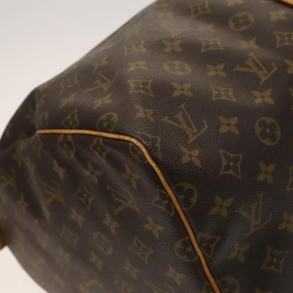 Louis Vuitton Keepall Bag Monogram Canvas, BROWN, CANVAS, Travel bag