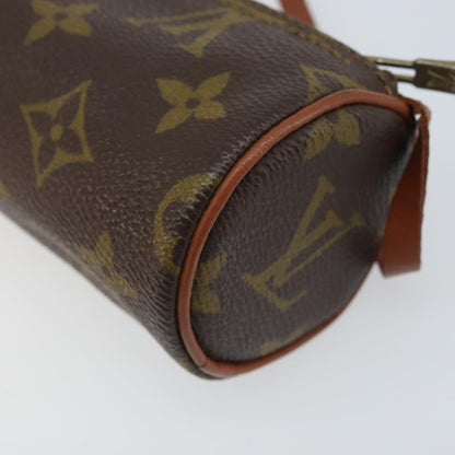 Louis Vuitton Papillon Pochette Monogram Canvas, BROWN, CANVAS, Clutche & pouche